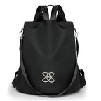 Women's Backpack Anti-Theft Hidden Zipper & Water-Resistant Oxford