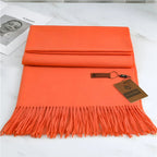 Women's Scarf Cashmere Warmth Decorative Fringe