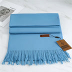 Women's Scarf Cashmere Warmth Decorative Fringe