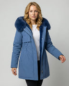 Women's Winter Coat Waterproof Hooded Adjustable Cuffs