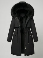 Women's Winter Coat Waterproof Hooded Adjustable Cuffs
