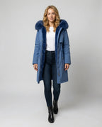 Women's Winter Coat Waterproof Hooded Adjustable Cuffs