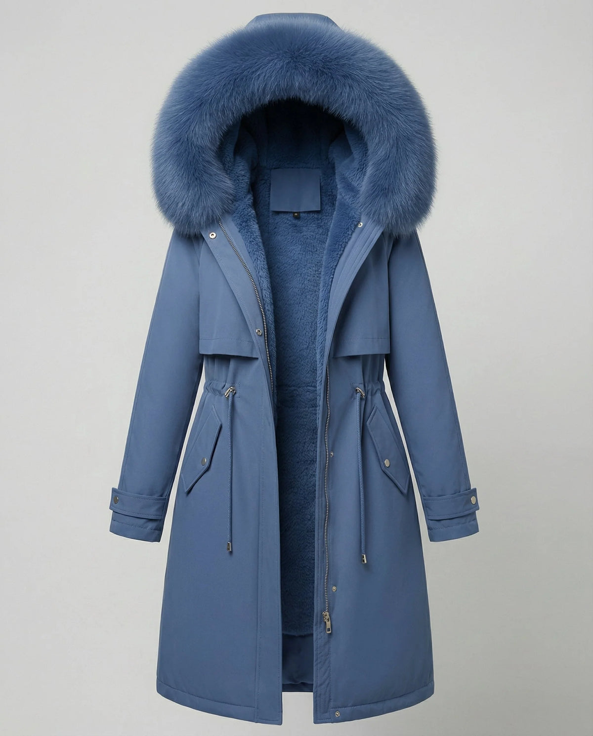 Women's Winter Coat Waterproof Hooded Adjustable Cuffs