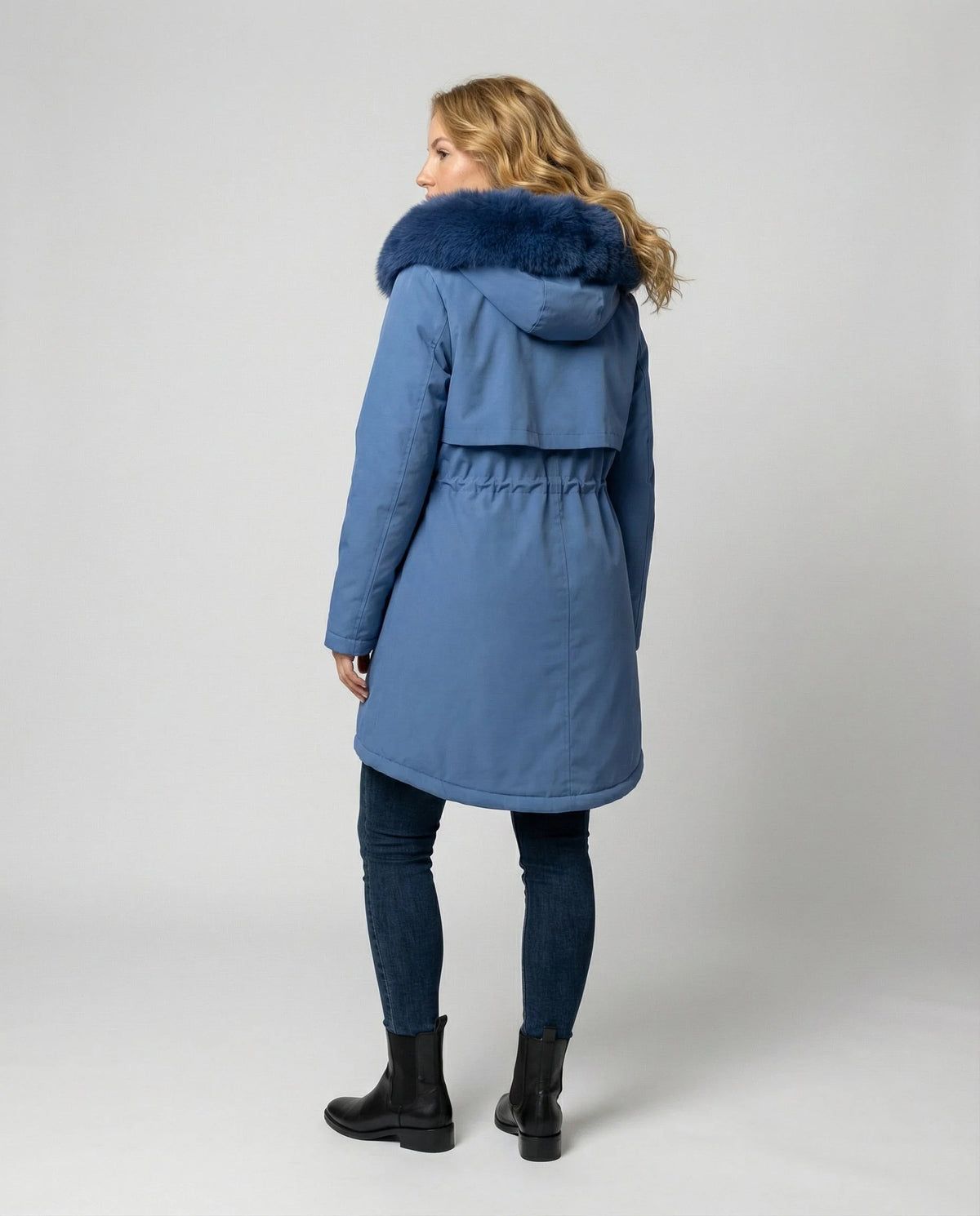 Women's Winter Coat Waterproof Hooded Adjustable Cuffs