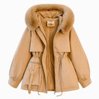 Women's Winter Parka Double-Layer Insulated Windproof