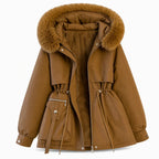 Women's Winter Parka Double-Layer Insulated Windproof