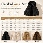 Women's Winter Parka Double-Layer Insulated Windproof