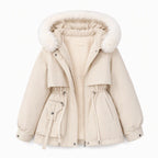 Women's Winter Parka Double-Layer Insulated Windproof
