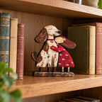 Wooden Figurine Double-Sided Print Freestanding