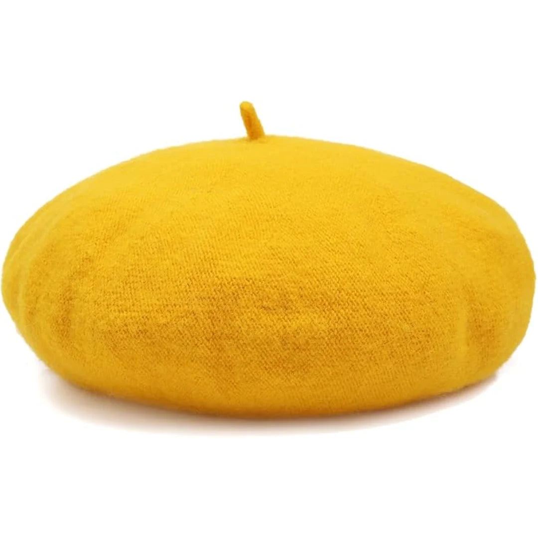 Wool Beret Soft Breathable Stretch Fit