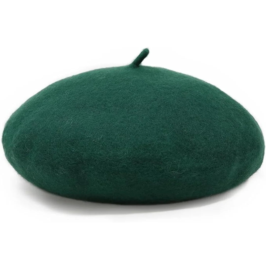 Wool Beret Soft Breathable Stretch Fit