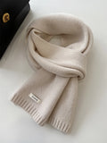 Wool Scarf 100% Wool Soft Warm Knit