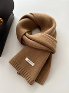 Wool Scarf 100% Wool Soft Warm Knit