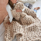 Wool Yarn Soft Fluffy 1000 g Skein