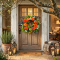 Wreath Autumn Artificial Weather-Resistant Indoor & Outdoor