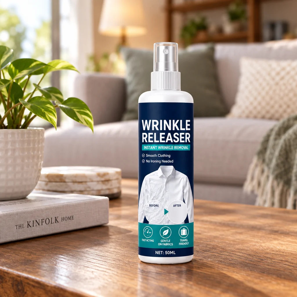 Wrinkle Releaser Spray Instant Travel-Friendly Anti-Static