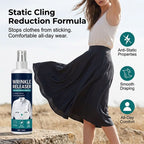 Wrinkle Releaser Spray Instant Travel-Friendly Anti-Static