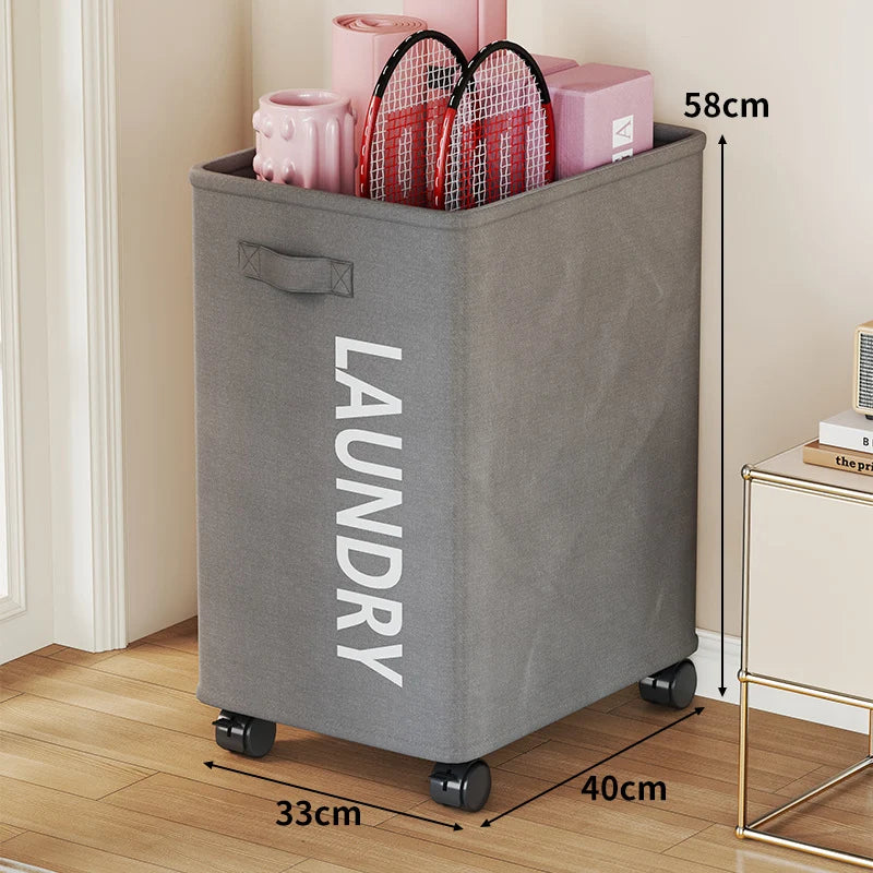 Yoga Mat Storage Cart Two Compartments Locking Swivel Casters