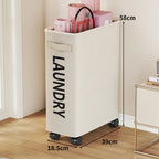 Yoga Mat Storage Cart Two Compartments Locking Swivel Casters
