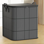 Zippered Storage Bag Tear-Resistant Nonwoven Reinforced Handles