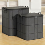 Zippered Storage Bag Tear-Resistant Nonwoven Reinforced Handles