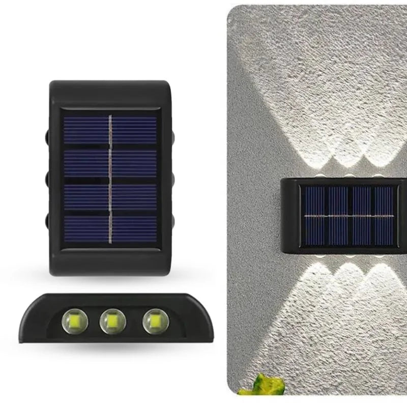 Exterior Solar Wall Light Panel