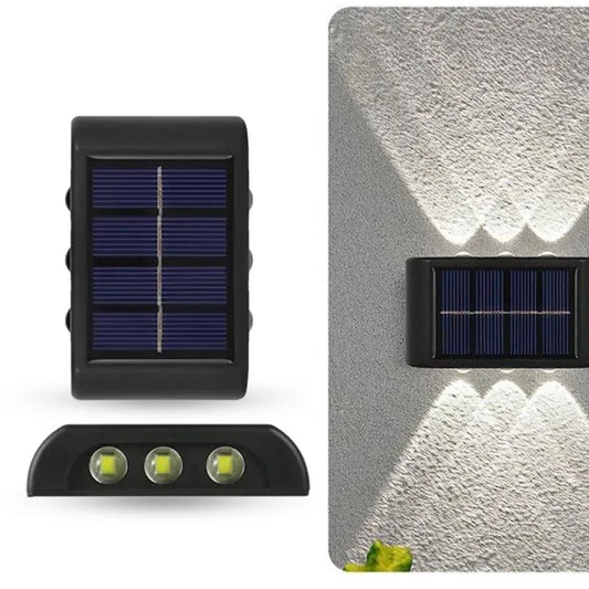 Exterior Solar Wall Light Panel