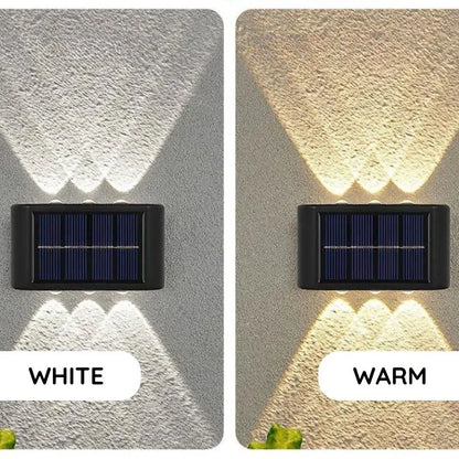 Exterior Solar Wall Light Panel