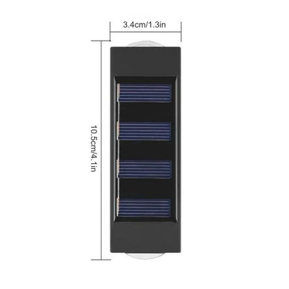 Exterior Solar Wall Light Panel