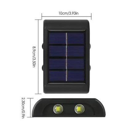 Exterior Solar Wall Light Panel