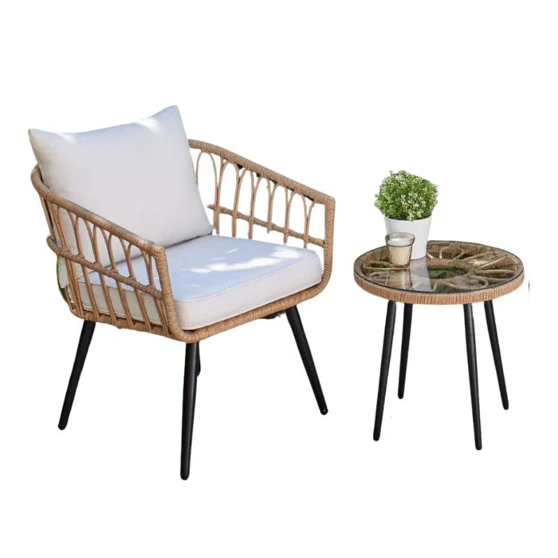 Garden Cafe Table and Chair Duo