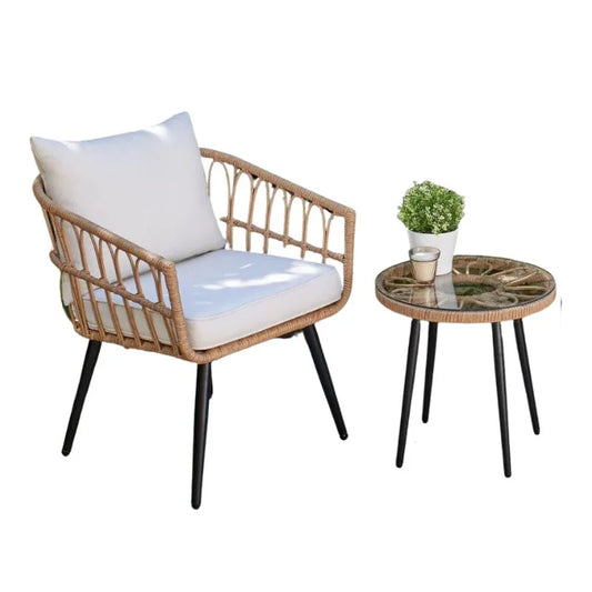 Garden Cafe Table and Chair Duo