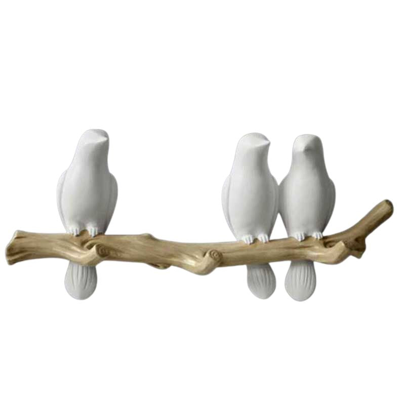 Perched Bird Metal Wall Ornament