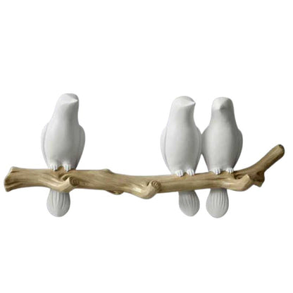 Perched Bird Metal Wall Ornament