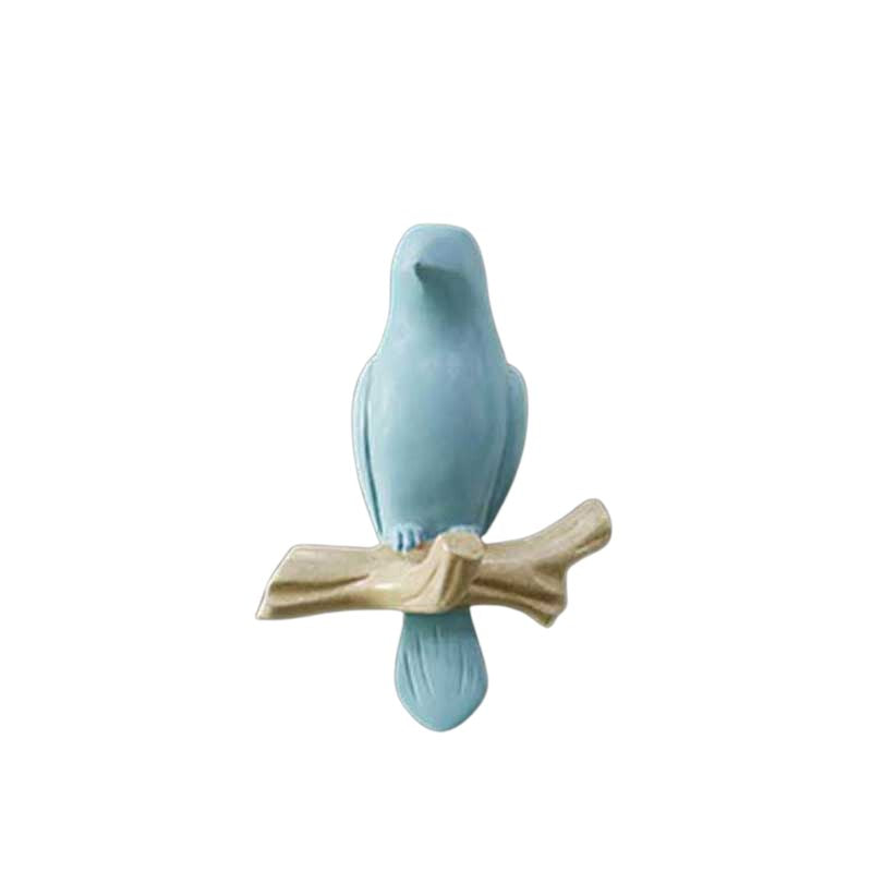 Perched Bird Metal Wall Ornament