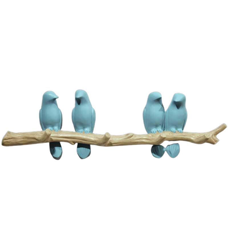 Perched Bird Metal Wall Ornament