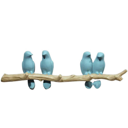 Perched Bird Metal Wall Ornament