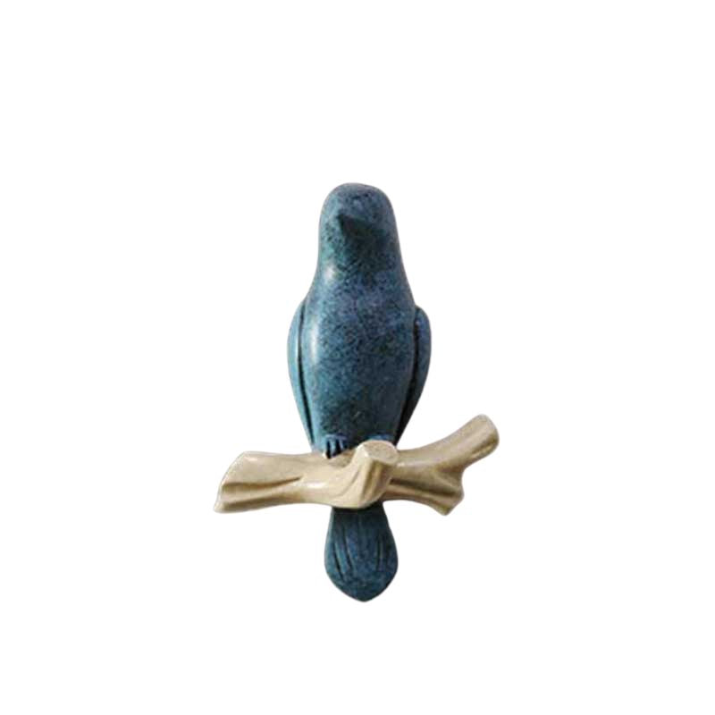 Perched Bird Metal Wall Ornament