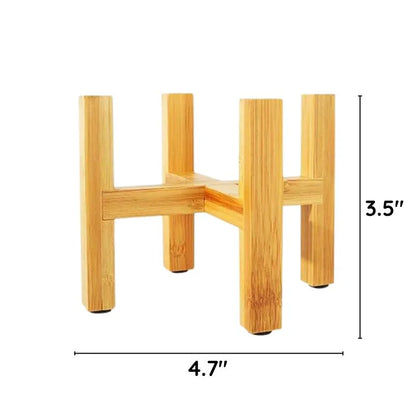 Wooden Saucers for Indoor Plant Pots