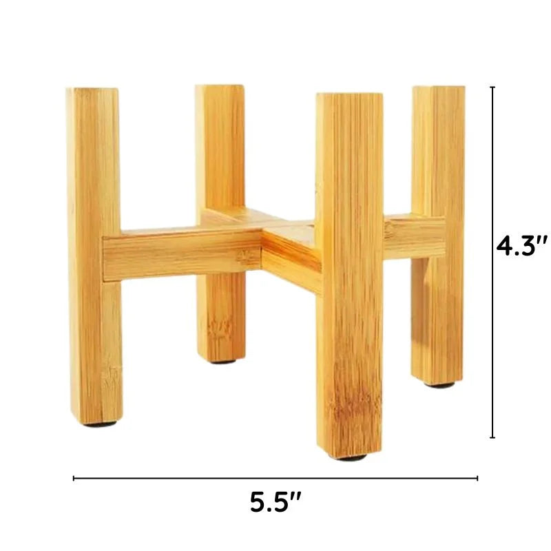 Wooden Saucers for Indoor Plant Pots