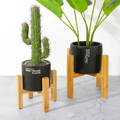 Wooden Saucers for Indoor Plant Pots