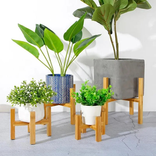 Wooden Saucers for Indoor Plant Pots