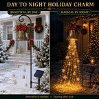 Christmas Light Stake Swirling LED Outdoor Decor