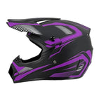 Dirt Bike Helmet Full Face Adjustable Visor Reinforced Chin Guard
