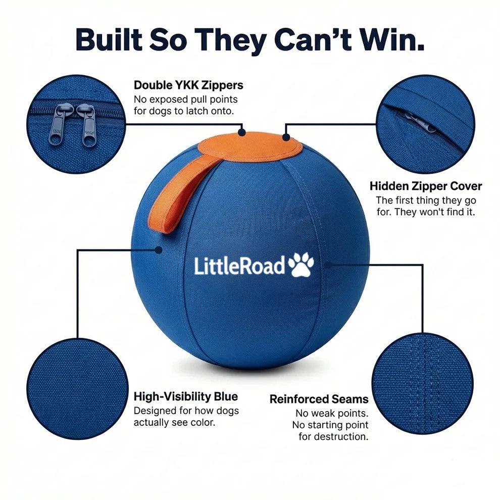Dog Herding Ball Puncture-Resistant Cover Interactive Chase Toy