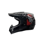 Dirt Bike Helmet Full Face Adjustable Visor Reinforced Chin Guard