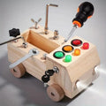 Busy Board Wooden LED Lights Fine Motor Skills