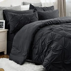 Comforter Set Lightweight Microfiber All-Season Comfort