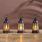 Halloween Lantern Weather-Resistant Indoor Outdoor Decor With Handle