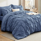 Comforter Set Lightweight Microfiber All-Season Comfort